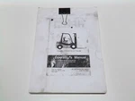 Clark Internal Combustion Lift Trucks Operators Manual Mar 2009. Fixed Price $35.75.