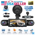 4-CHANNEL 360 1080P Hd Car Front Rear Inside Left Right. Fixed Price $39.98.