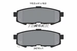 Textar 2421501 Rear Brake Pad Set Fits Mazda Mpv. Fixed Price $33.57.