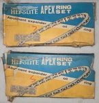 Vintage Hepolite Apex Piston Ring 2 Total Sets. Fixed Price $35.00.