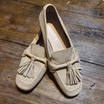 Overland Women's Kit Italian Nubuck Leather Loafersstyle # 50844. Fixed Price $60.00.