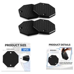 Heavy Duty Rubber Lifting Arm Pads 115MM Octagon Car Hoist Accessories Set. Fixed Price $28.90.