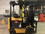 2020 Yale 5000 Lb Electric Forklift With 1666 Hours Side Shift Triple Mast. Fixed Price $18999.00.