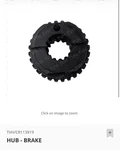 New Crown Forklift 113919, 112154 Gear Hub Brake. Fixed Price $49.00.