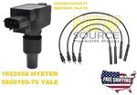 1652458 Hyster Ignition Coil + 1652460 Wire Set Tune Up Kit. Fixed Price $110.00.