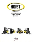 Hoist-forklift-service Manual-parts. Fixed Price $230.00.