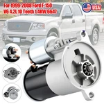 Fit Ford F-150 4.2L V6 1999-2008 High Power 12V 1.4KW Pmgr Starter Motor 10TOOTH. Fixed Price $45.99.