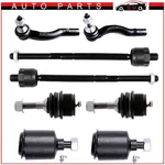 Front Lower Upper Ball Joints Steering Tie Rod End 03-05 Ford Crown Victoria. Fixed Price $53.26.