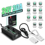 Forklift Battery Charger 24V 30A Smart Golf Cart SB175A Triangle Plug Us. Fixed Price $174.98.