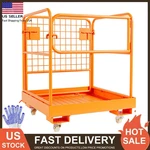 36" X Forklift Safety Cage Man Basket 1200 Lbs Capacity With Gloves. Fixed Price $141.16.
