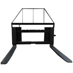 Agt Skid Steer 48'' Pallet Fork Frame Quick Attachments Standard Loader. Fixed Price $756.70.