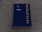 Hyundai 70D-7E Forklift Truck Parts Catalog Manual. Fixed Price $114.05.