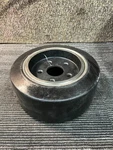 (qty 1) Millennium 12X5-1/2X8 Track Solid Forklift Press-on Tire Black. Fixed Price $230.67.