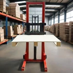 2200LBS Load Hydraulic Truck 63" Height Forklift Reach Pallet Stacker. Fixed Price $1365.03.