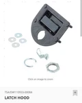 New Doosan Forklift Latch Hood (DW110933-00084). Fixed Price $75.00.