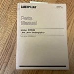 Caterpillar NOR22 Parts Manual Book Catalog Low Level Orderpicker Fork Lift. Fixed Price $49.99.