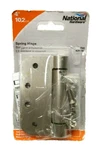 Spring Hinge V522 National Hardware N351-023, Satin Nickel, 4" Replacement. Fixed Price $9.79.