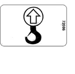 For Genie GR-26J Decal Lift Point 72086GT. Fixed Price $5.95.