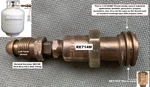 Propane Adapter/allows Exchangeable Grill Tanks To Be Used In Forklifts, Buffers. Fixed Price $57.31.