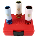 Chicago Pneumatic SS413WP 3PC 1/2" Drive Metric Thin Wall Impact Socket Set. Fixed Price $34.37.