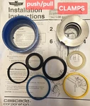 Cascade 562338 O/h Cylinder Seal Kit For Push/pull 35E/45E Carton Clamp. Fixed Price $150.00.