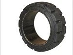 Forklift Cushion Press 16 X 10.5 Black Ribbed TIRE-140C. Fixed Price $265.19.