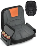 Pacetap Tractor Seat Cover With Drink Pouch, Heavy Duty Medium, Gray&orange. Fixed Price $41.21.