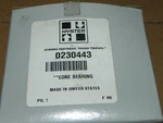 Hyster Forklift Part: Cone Bearing 0240443 Bower 399AS. 082015-1214. Fixed Price $34.95.