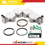 Pistons W/ Rings Fit Mitsubishi Eclipse Outlander 2.4L 4G64. Fixed Price $99.95.