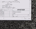Hyster Forklift H190XL Hydraulic Schematic Manual Diagram. Fixed Price $99.16.