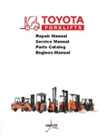 Toyota Forklift-repair Manual-service Manual-parts Catalog. Fixed Price $90.00.