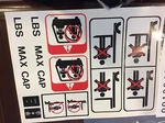 Forklift Decal Universal Safety Kit Part # SY1711. Fixed Price $15.00.