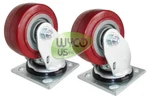 Colson Swivel Casters, Poly, 4"X2", Scrubbers, Repl Tennant 103002. Fixed Price $69.00.