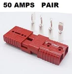 6331G2 2X Battery Cable Connectors 600V Red Complete Yale Ezgo AP050SBV. Fixed Price $14.90.
