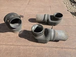 Donaldson P600326 Elbow 90 Deg Reducer Rubber Cobra Adapter 4" Cummins Turbo. Fixed Price $40.00.