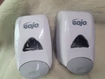 2X Gojo 5150-06 Foam Soap Dispenser, Push-style, FMX-12 1250 Ml, Dove Gray New. Fixed Price $29.99.