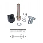 (set Of 2) Forklift Pin Kit Class 3 79MM. Fixed Price $68.99.