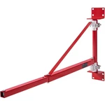 Vevor Wall Mount Jib Crane, Max Load Capacity 660/1320 Lbs, Red. Fixed Price $105.99.