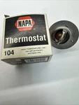 Napa Forklift Thermostat 104 High Temperature 180 Deg 54MM 9272 Oem Tow Motor. Fixed Price $14.99.