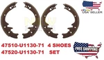 Toyota Forklift Brake 47510-U1130-71 47520-U1130-71 Set Of Shoes SF001. Fixed Price $98.00.