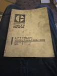 T50B T55B T60B Lift Trucks Parts Manual Catalog Book. Fixed Price $55.00.