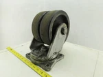 Albion 8" Dual Wheel Swivel Heavy Duty Caster Plate Mount. Fixed Price $47.71.
