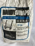 (337 Total) Used Bag Of 1/2" Handy Straps Electrical Cat. No. RA-1588 Usa Made. Fixed Price $25.00.