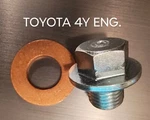 Toyota 80341-76009-71 Oil Pan Drain Plug Forklift Oem Quality. Fixed Price $15.00.