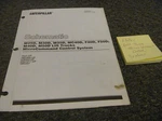 Caterpillar F40D F50D M40D M50D Lift Truck Wire Schematic Diagram Manual 9MC257. Fixed Price $62.19.