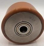 Stellana Load Wheel 6" 3-3/4" X2-/14" Bore Smooth Brown. Fixed Price $60.00.