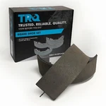 Trq Rear Parking Brake Shoe Set Coated Web Plates Direct Replacement BFA17043. Fixed Price $49.97.