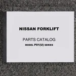 Nissan CWGP02L25S Forklift Truck Parts List Catalog Manual Book P02U. Fixed Price $139.30.