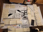 8024003 Decal Kit 10054 Complete Machine Fits Jlg SK-36251113CN. Fixed Price $350.00.