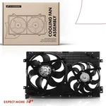 Engine Radiator Cooling Fan Assembly Compatible With Select Volkswagen. Fixed Price $52.00.
